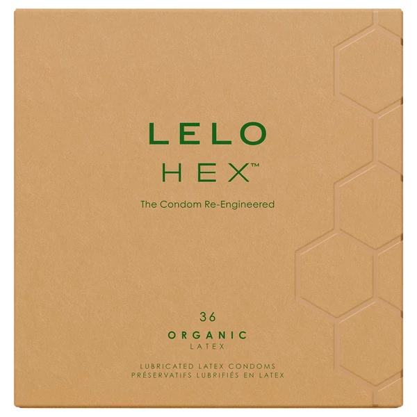 LELO Hex Organic - potencia óvszer (36 db)