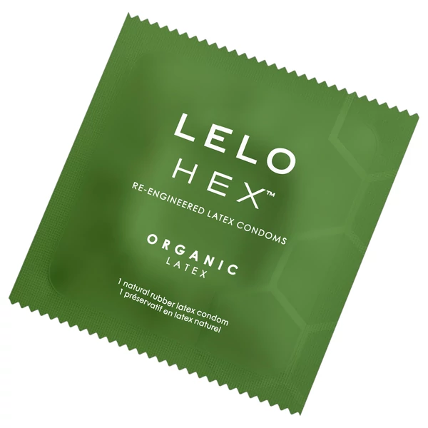 LELO Hex Organic - potencia óvszer (3 db)