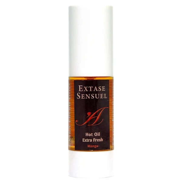 Extase Sensuel - hűsítő-melegítő masszázsolaj - mangó (30 ml)