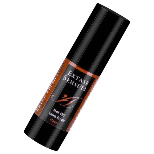 Extase Sensuel - hűsítő-melegítő masszázsolaj - mangó (30 ml)