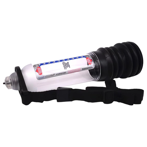 Bathmate Shower Strap - pumpatartó mérőheveder (fekete)