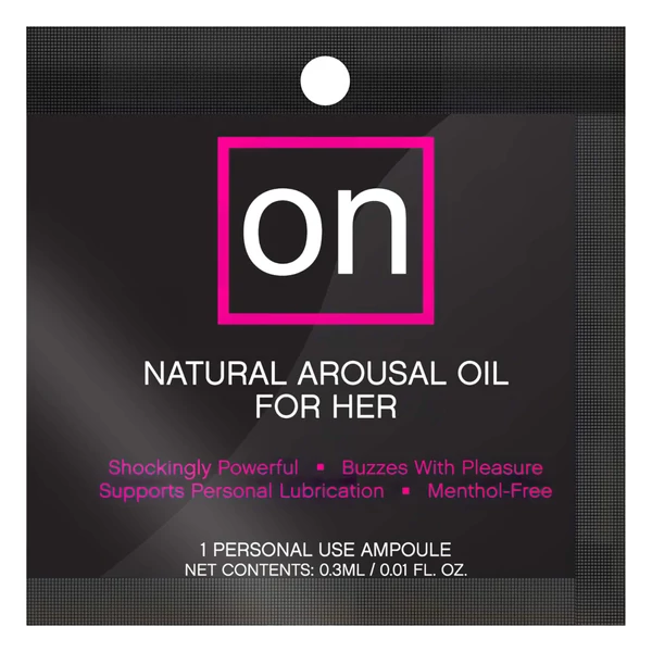 Sensuva ON Arousal Oil - intim olaj nőknek (0,5 ml)