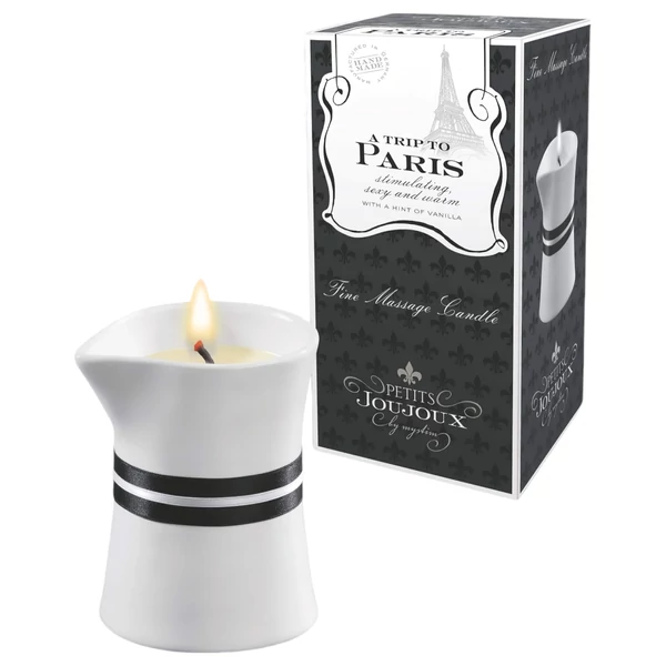 Petits Joujoux - masszázsgyertya - vanília-szantálfa (120 ml)