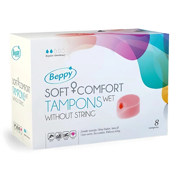 Beppy - nedves tampon (8 db)