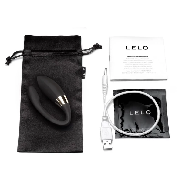 LELO Noa - szilikon párvibrátor (fekete)