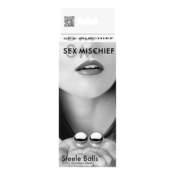 S&M - különálló, acél gésagolyó (ezüst)