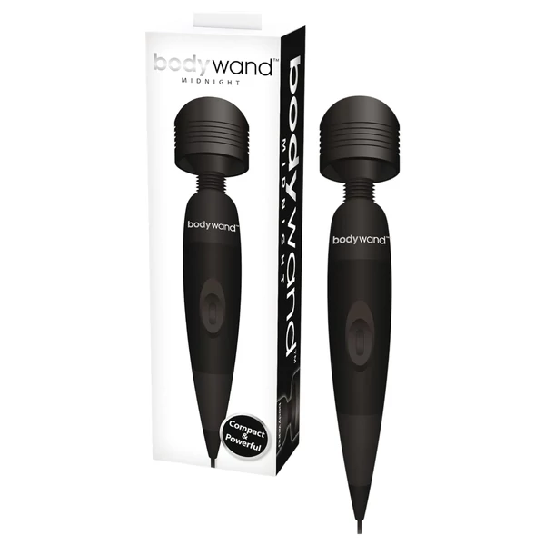 bodywand Midnight kompakt hálózati wand-masszírozó - fekete