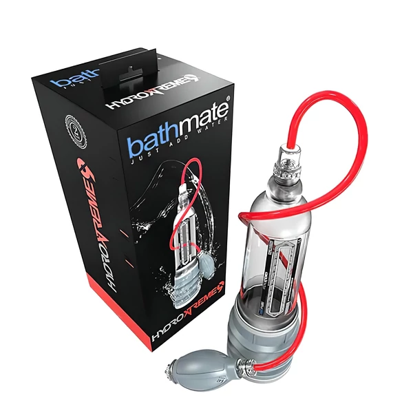 BathMate Xtreme Hydromax 9 - péniszpumpa szett (átlátszó)