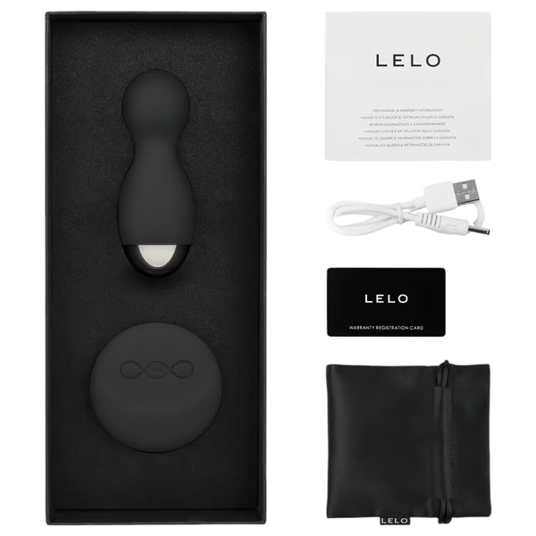 LELO Hula - forgó vibrációs tojás (fekete)