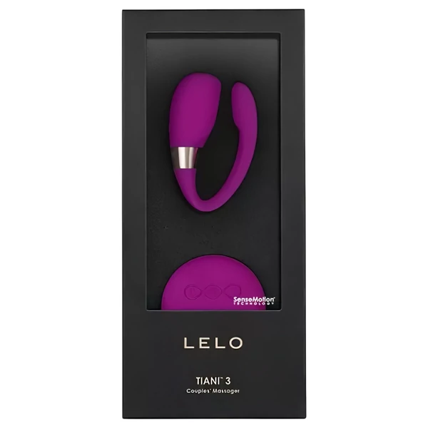 LELO Tiani 3- szilikon párvibrátor (lila)