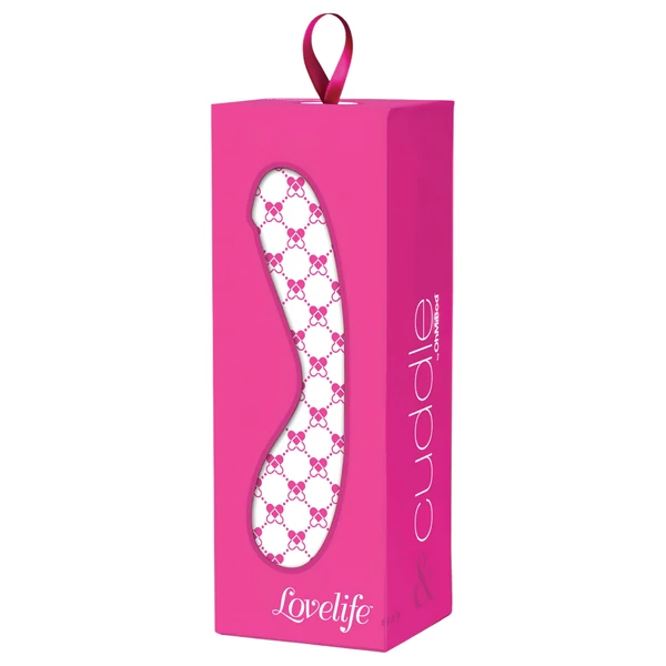 LOVELIFE BY OhMiBod - CUDDLE - akkus G-pont vibrátor (pink)
