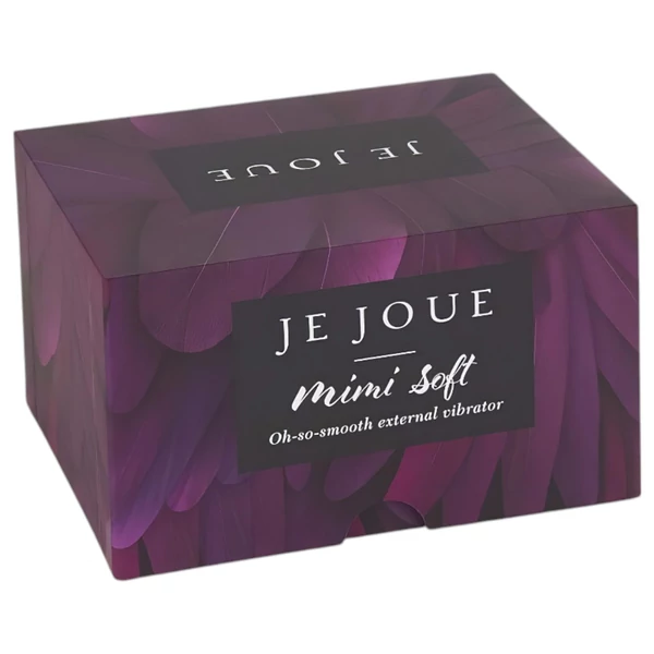 Je Joue Mimi Soft - akkus, vízálló csikló vibrátor (fekete)