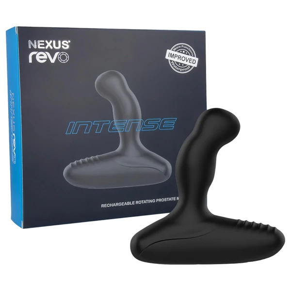 Nexus Revo Intense - forgó prosztata masszírozó vibrátor (fekete)