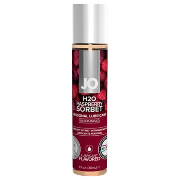 System JO - H2O málna sorbet - vízbázisú síkosító (30 ml)