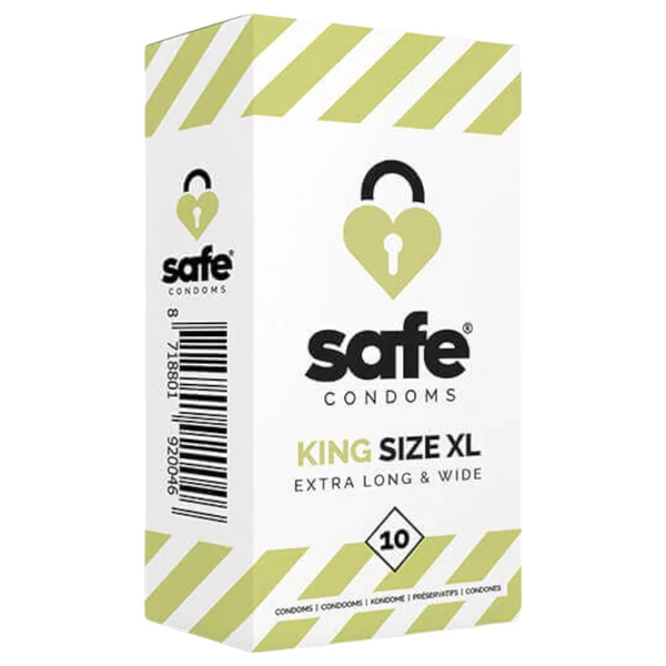 SAFE King Size XL - extra nagy óvszer (10db)