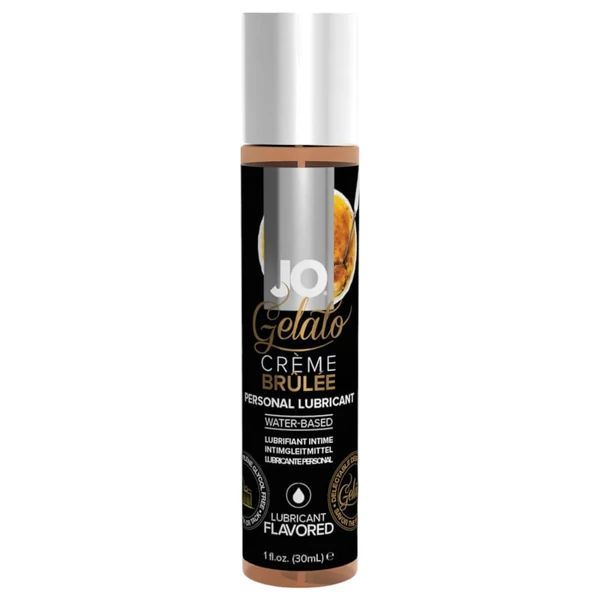 System JO - Gelato Creme Brulee - vízbázisú síkosító (30 ml)