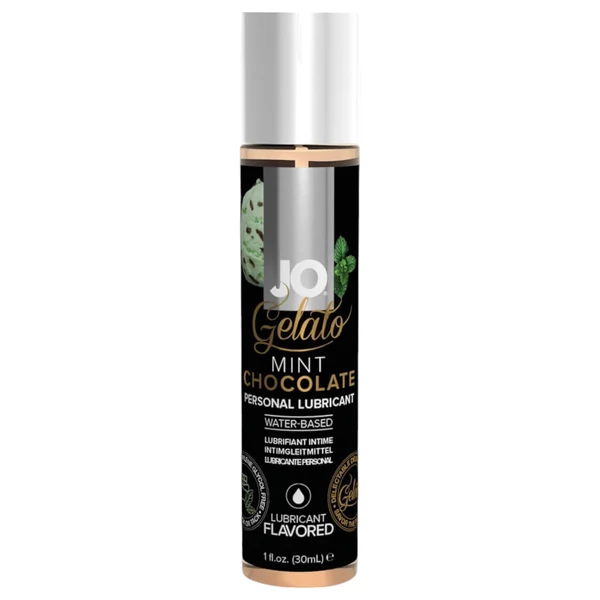 System JO - Gelato mentolos-csoki - vízbázisú síkosító (30 ml)