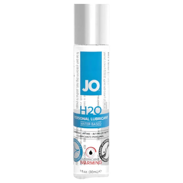 System JO - H2O - vízbázisú melegítő síkosító (30 ml)