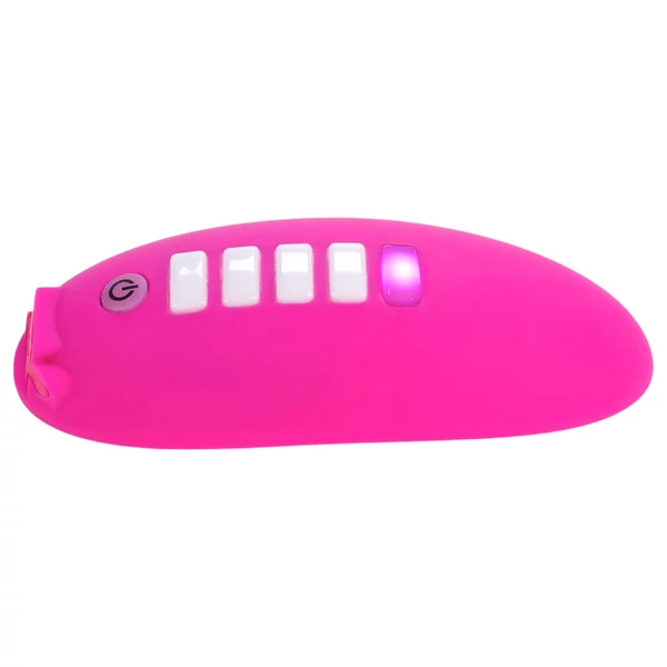 OhMiBod Lightshow - okos csikló vibrátor fényjátékkal (pink)