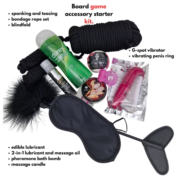 Társasjáték kellék csomag - kezdő (9 részes)