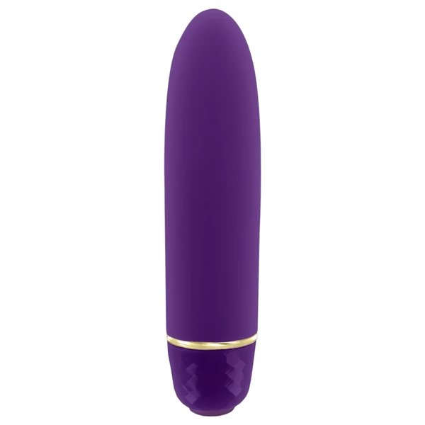 Rianne Essentials Classique Deep - szilikon rúzs vibrátor (lila)