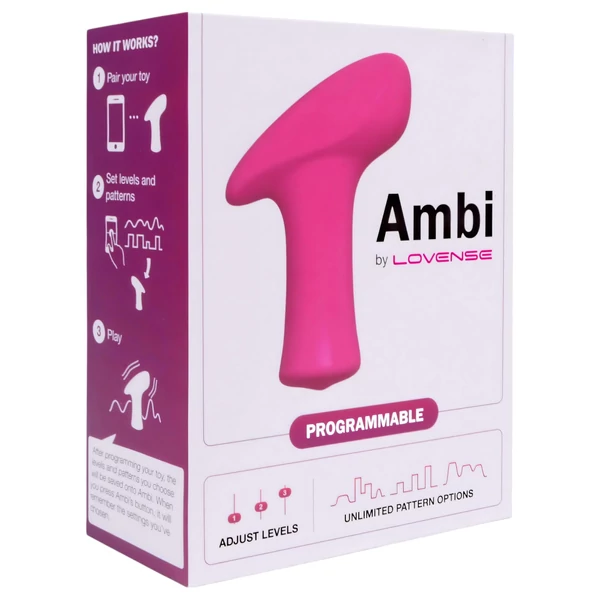 Lovense Ambi - App-vezérelt csiklóvibrátor (pink)