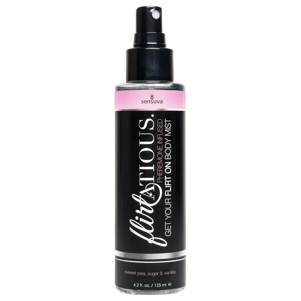 Sensuva Flirtatious - feromon testpermet - vanília-bükköny (125 ml)