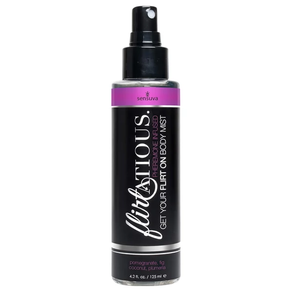 Sensuva Flirtatious - feromon testpermet - gránátalmás-kókusz (125 ml)