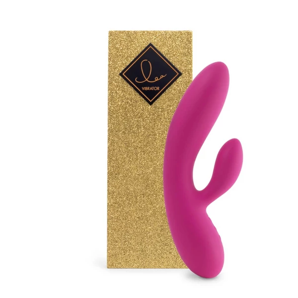 FEELZTOYS Lea - akkus, vízálló két-motoros G-pont vibrátor (pink)
