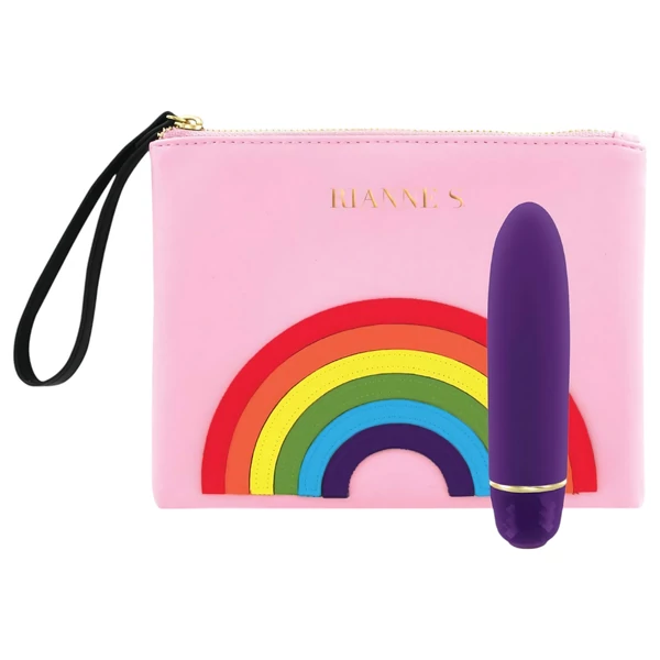Rianne Essentials Classique Pride - szilikon rúzsvibrátor (lila)