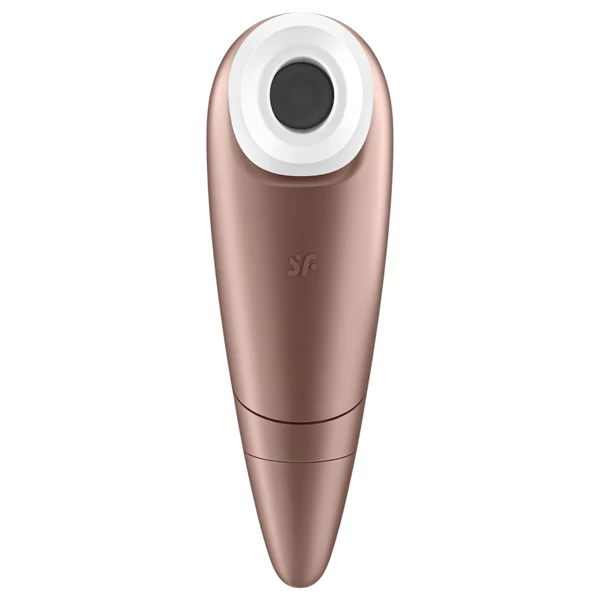 Satisfyer 1 Number One - léghullámos csiklóizgató (barna)