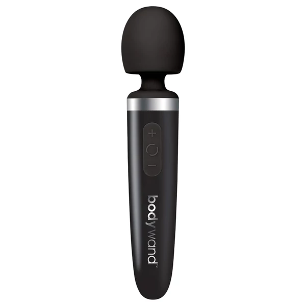 bodywand Aqua - akkus mini masszírozó vibrátor (fekete)