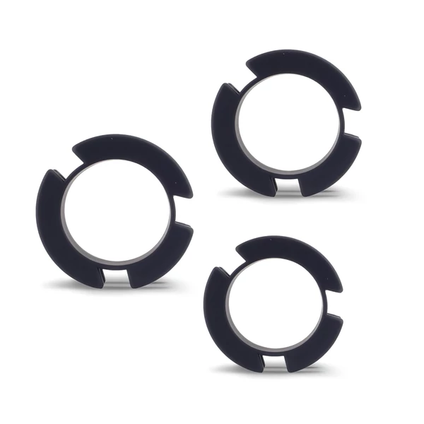 LOCK A WILLY - szilikon pénisz ketrec lakattal (fekete)