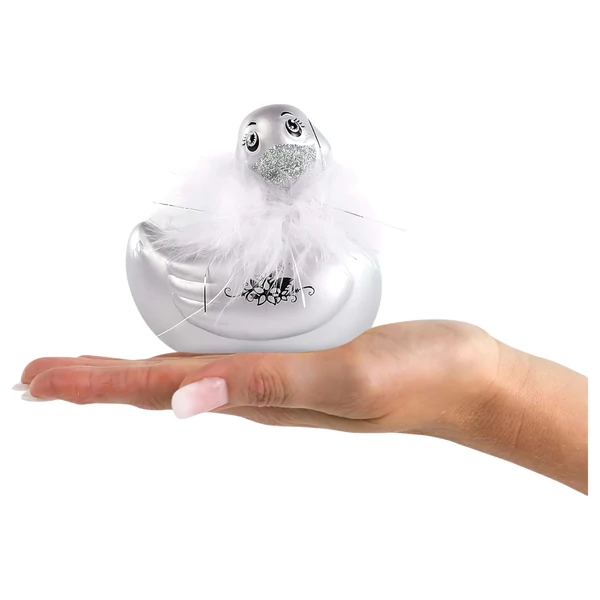 My Duckie Paris 2.0 - csikló vibrátor (ezüst)