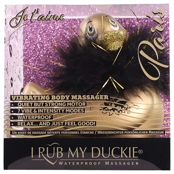 My Duckie Paris 2.0 - csikló vibrátor (arany)