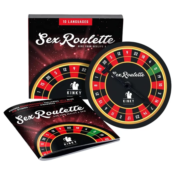 tease & please - Sex Roulette Kinky - Erotikus Rulett Társasjáték Pároknak