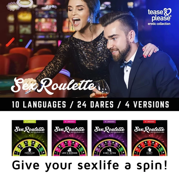 tease & please - Sex Roulette Foreplay – Rulett Társasjáték Pároknak