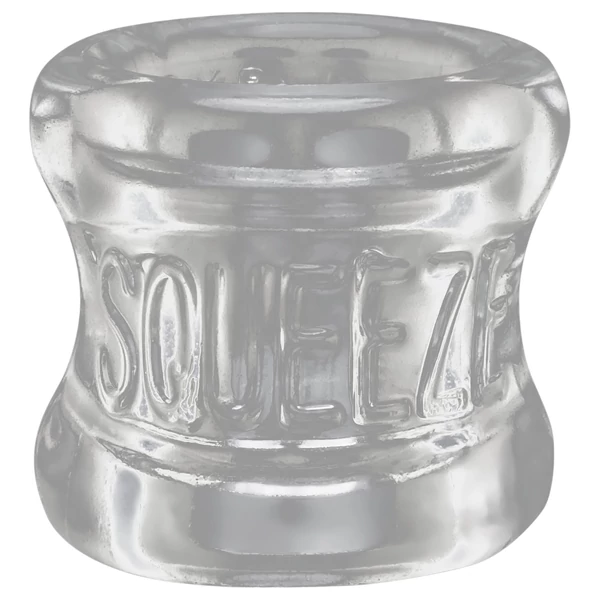 OXBALLS Squeeze - heregyűrű és nyújtó (átlátszó)