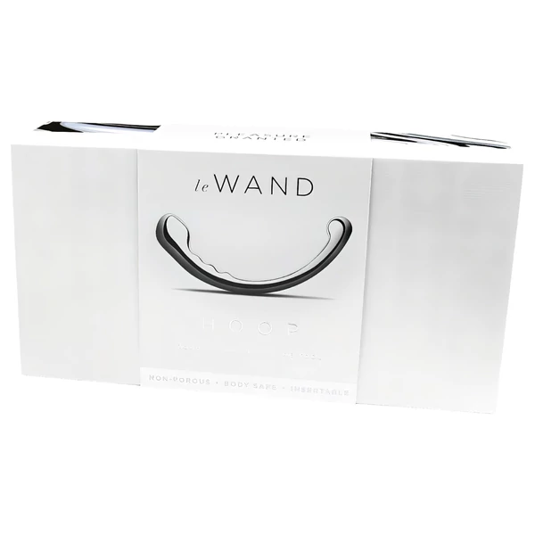 Le Wand - kétvégű rozsdamentes acél dildó (ezüst)