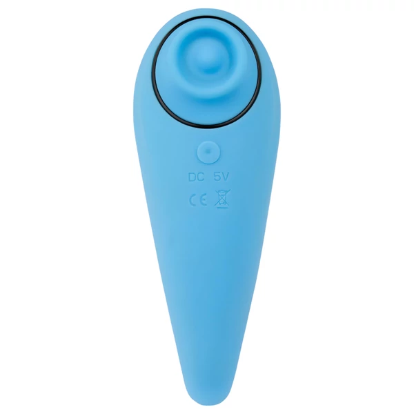FEELZTOYS Femmegasm - akkus 2in1 csikló vibrátor (kék)