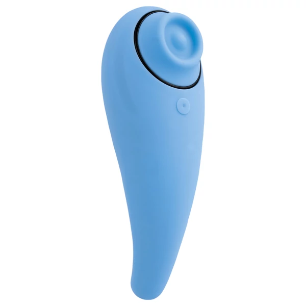 FEELZTOYS Femmegasm - akkus 2in1 csikló vibrátor (kék)