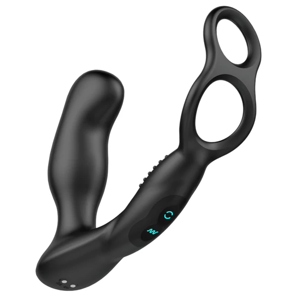 Nexus Revo - forgó, gyűrűs prosztata vibrátor (fekete)