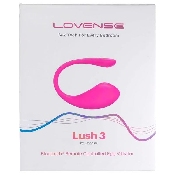 Lovense Lush 3 - App-vezérelt vibrációs tojás (pink)