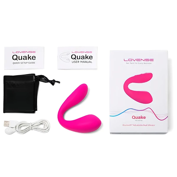 Lovense Dolce - App-vezérelt párvibrátor (pink)