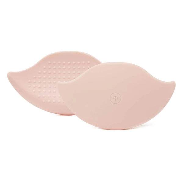 FeelzToys - akkus, rádiós mellvibrátor - 2db (pink)