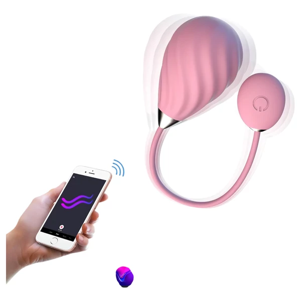 Magic Motion Sundae - App-vezérelt vibrációs tojás (pink)