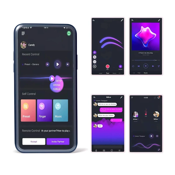 Magic Motion Rise - App-vezérelt vibrációs péniszgyűrű, férfiaknak (zöld)