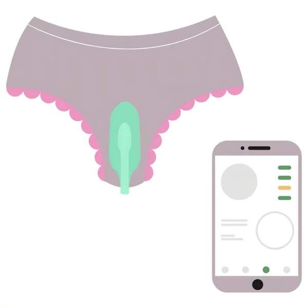 Magic Motion FitCute - App-vezérelt vibrációs gésagolyó (menta)