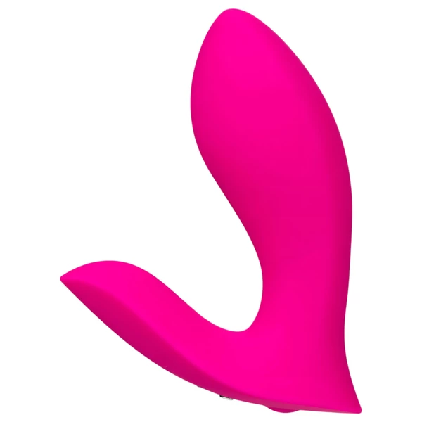 Lovense Flexer - app-vezérelt 2in1 panty vibrátor G-pont és csikló-stimulációval (pink)