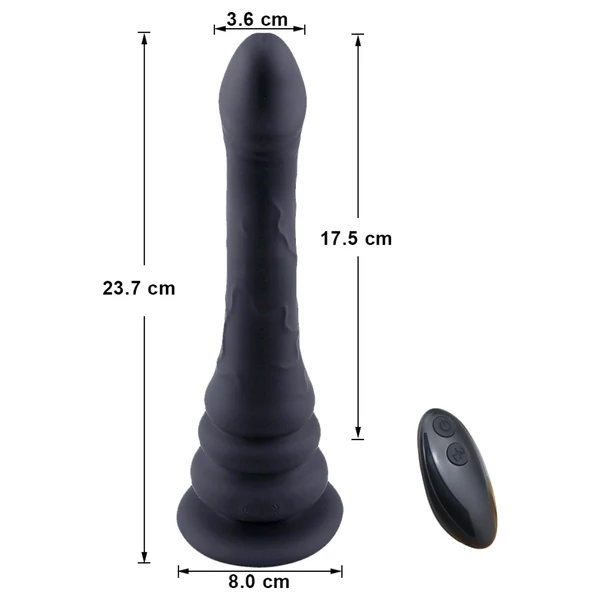 Wilson - hullámzó vibrátor (fekete)